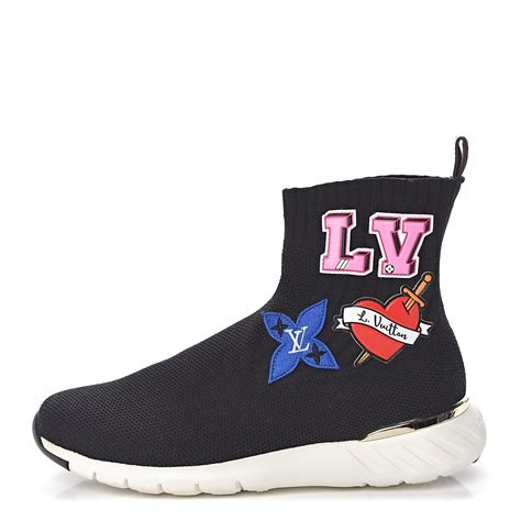 louis vuitton sock sneakers|Louis Vuitton female sneakers.